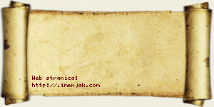 Andjelina Galić vizit kartica